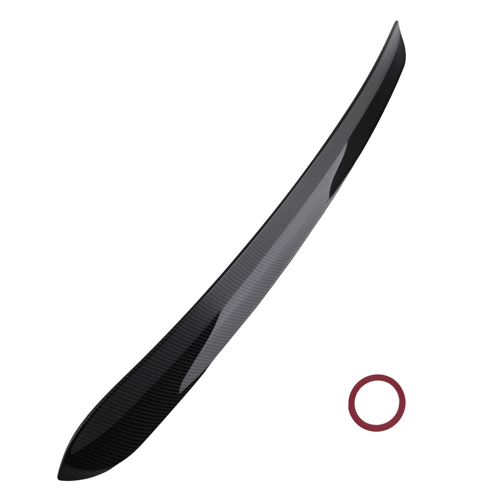 Carbon Black Upper Spoiler for Dodge Charger 2011 2012-2022 Rear Window Wing
