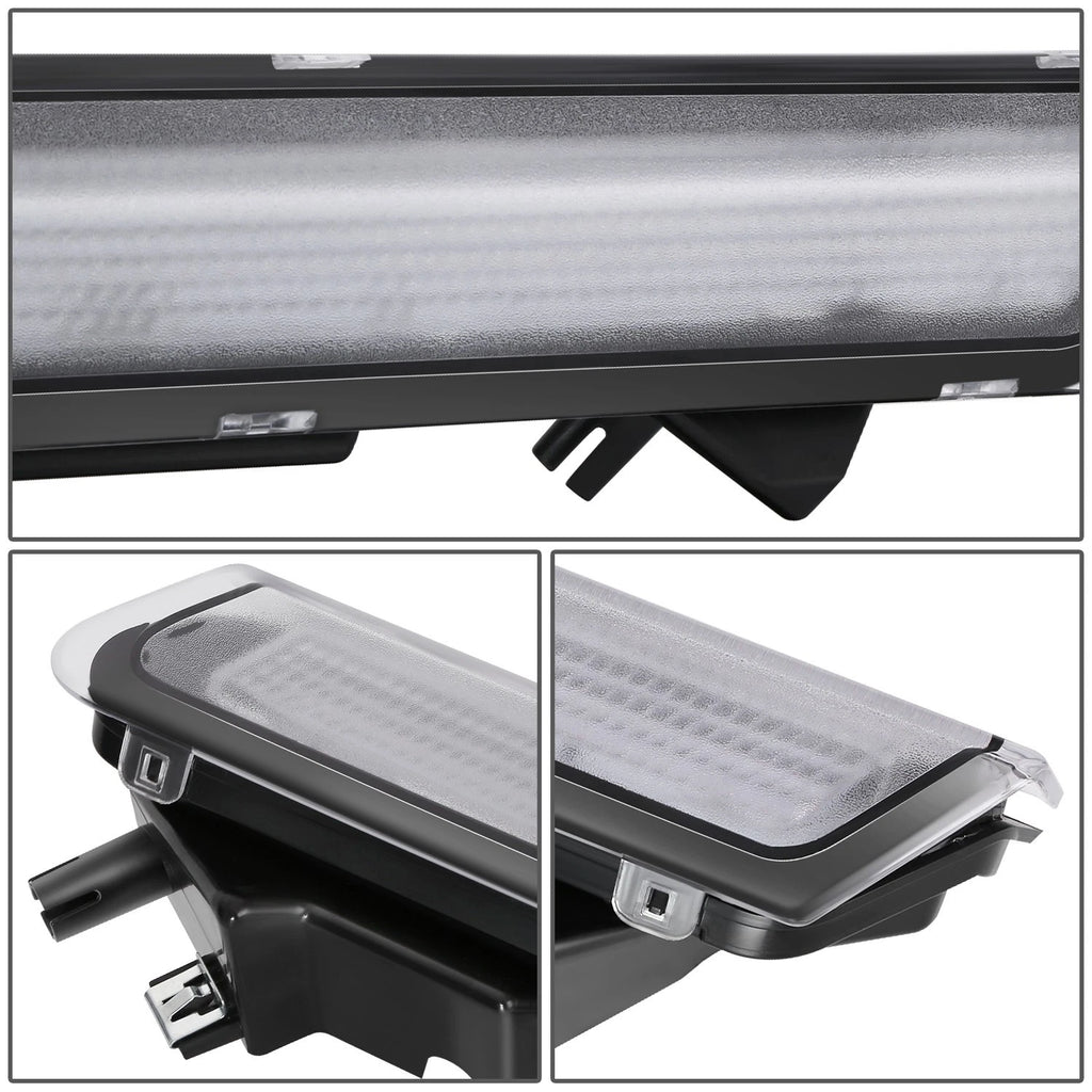 Chrome Amber Full LED Marker Turn Signal Bumper Lights for Kenworth T680 (2022–2026)