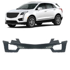 Front Bumper Cover for Cadillac XT5 (2020-2023) Plastic Black