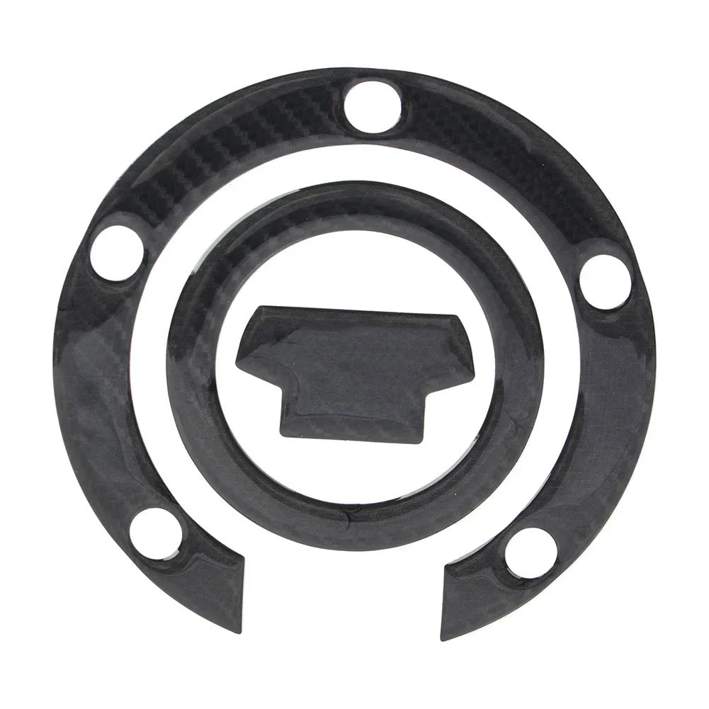 Carbon Fiber Look Fuel Cap Gel Protector for Yamaha YZF R6 (2006-2017)