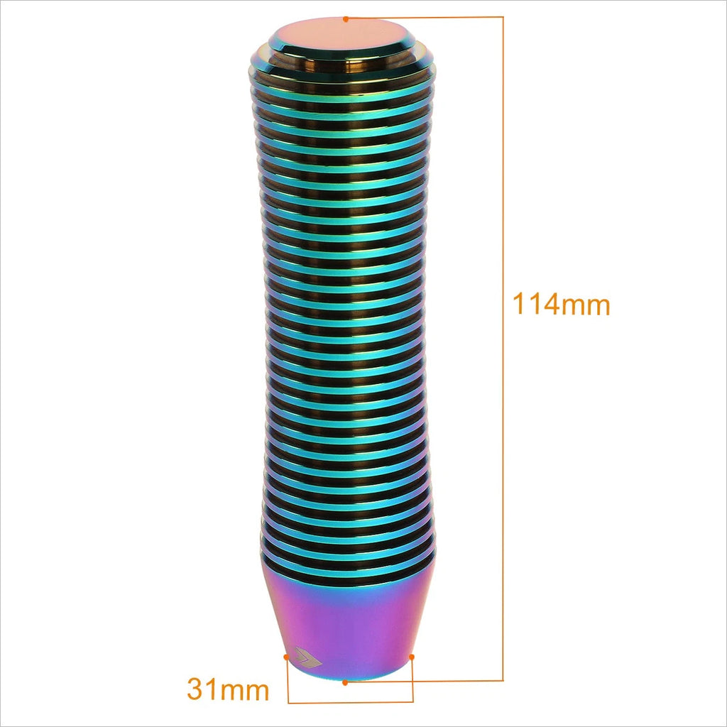 NRG SK-700MC Neochrome Heatsink Short Curvy Shift Knob for Universal (2000–2023)