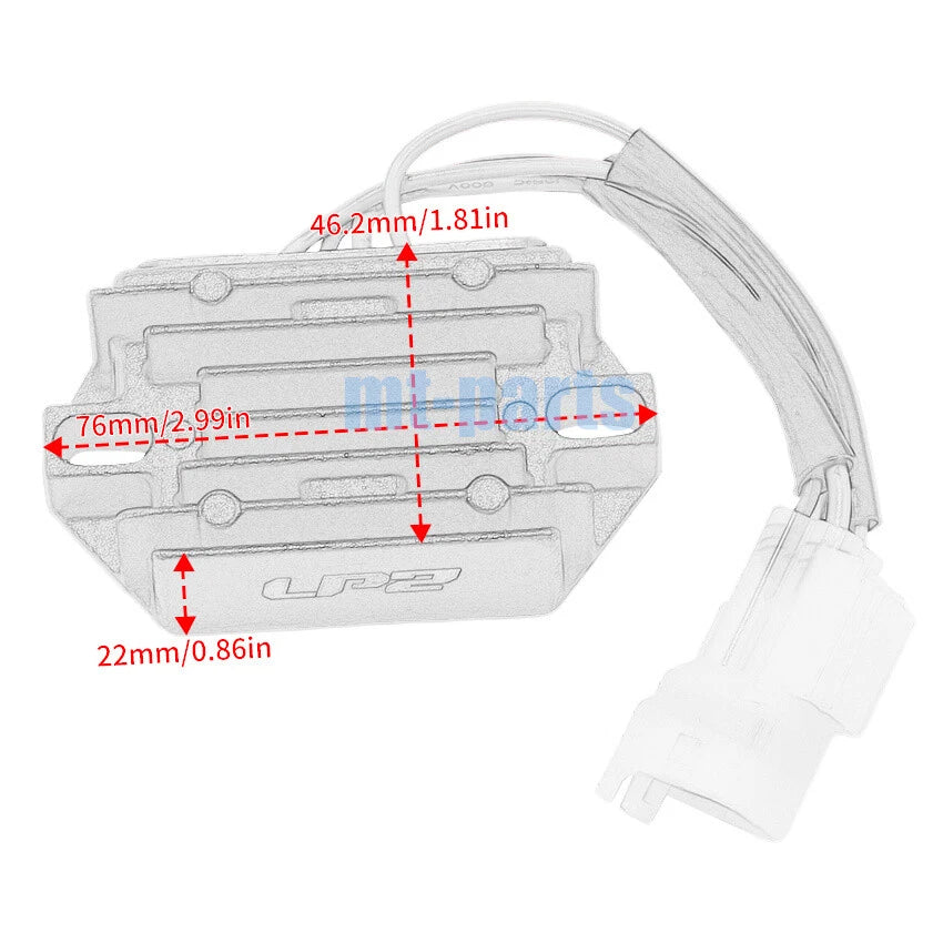 Voltage Regulator Rectifier for Arctic Cat 600 Sno Pro (2009–2013) 3007-774 3006-378