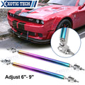 Sporty NEO 2Pcs Front Bumper Diffuser Strut Rod Tie Bar Stabilizer for Dodge (2011–2024)
