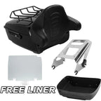 Trunk Pad Mount Base Plate for Harley Touring (2009–2013) Black