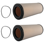 2x Air Filter for Peterbilt 386 (Replaces Baldwin RS3516, Luber Finer LAF2536)