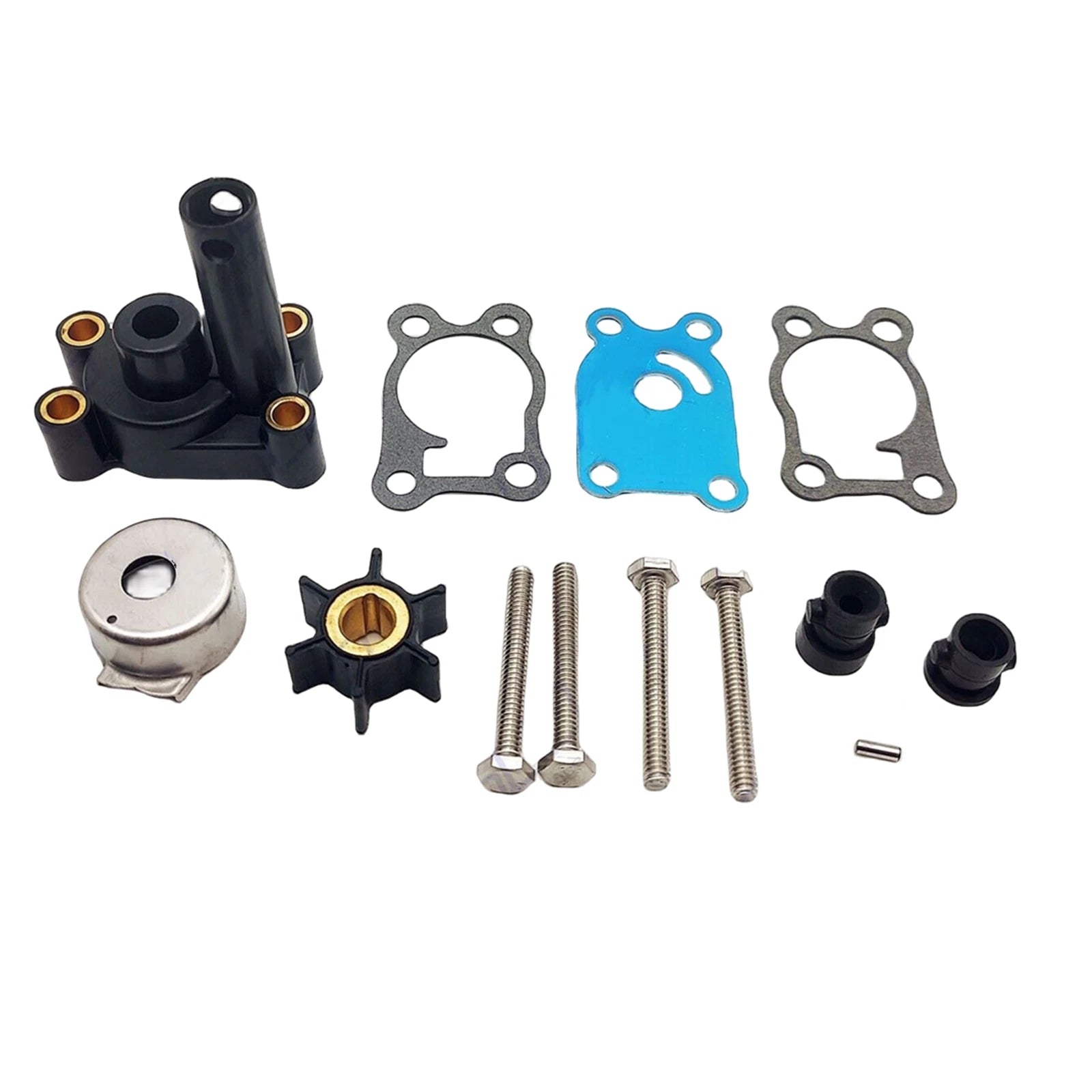 Water Pump Repair Kit with Housing for Johnson Evinrude 4-8 HP (1968-1990) 396644