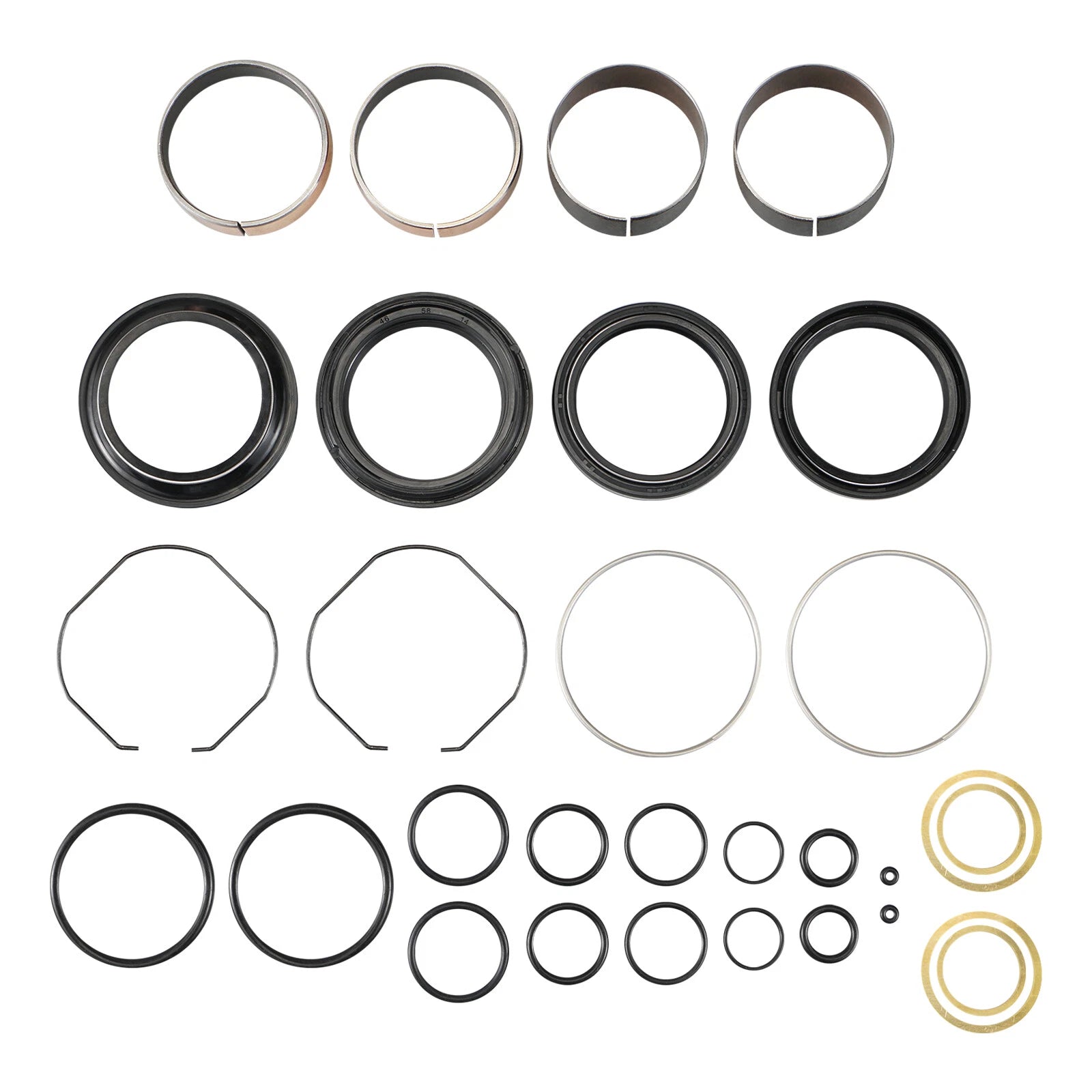 Front Fork Seals Kit for Yamaha YZ125 YZ250 YZ250F YZ426F (1996–2003)