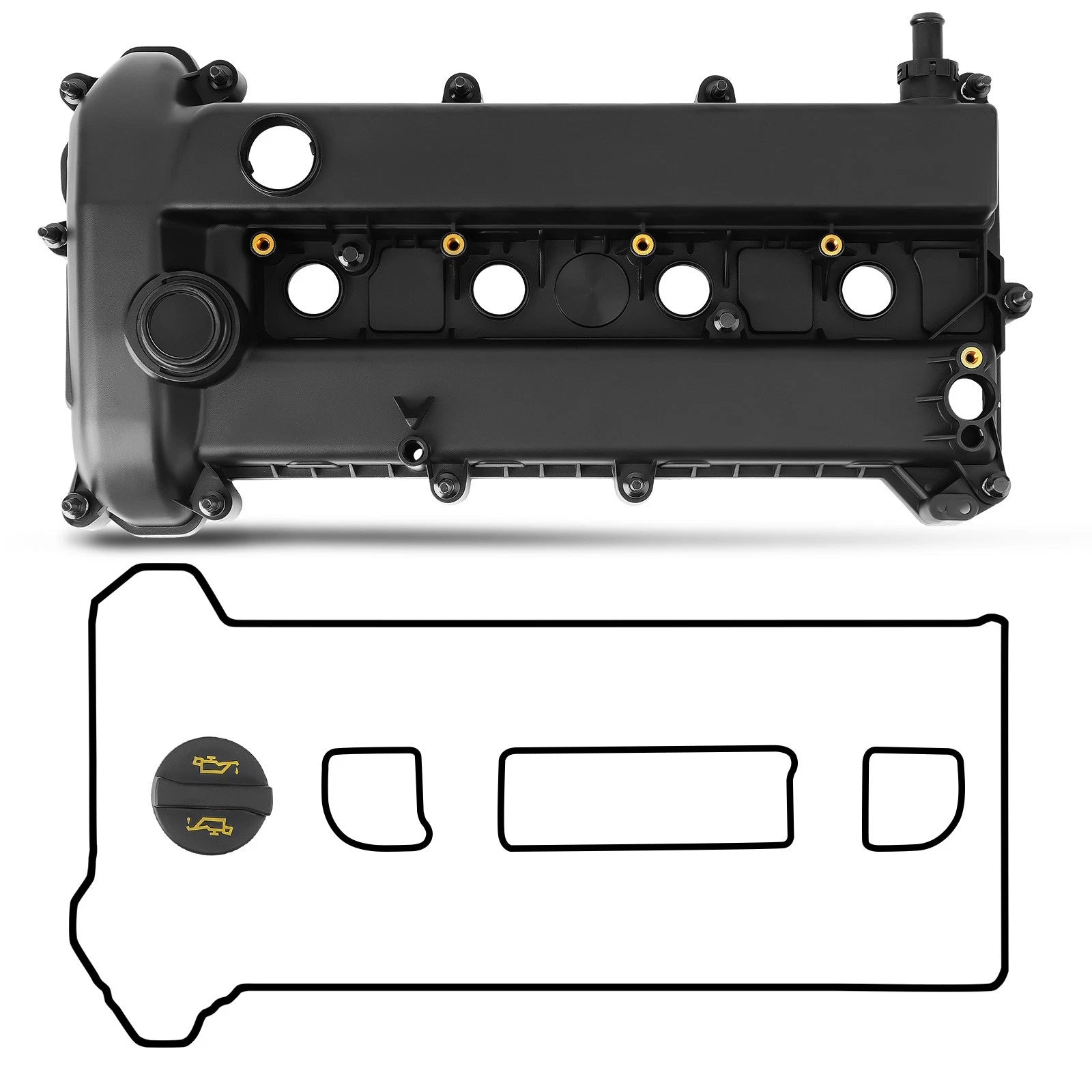 Engine Valve Covers & Gasket Kit for Mazda 3 2.0L 2.3L (2006–2009) L3N5-10-210C