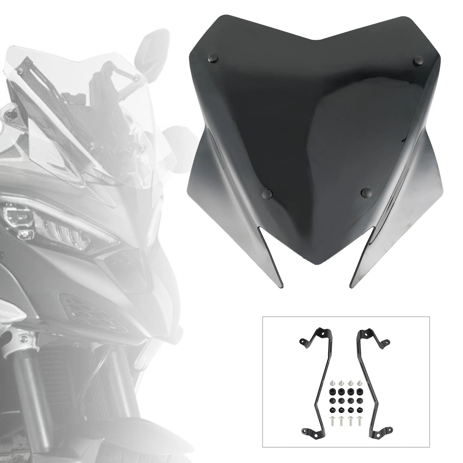 Windshield Windscreen for Ducati Multistrada V4/S/S Sport (2021–2023)