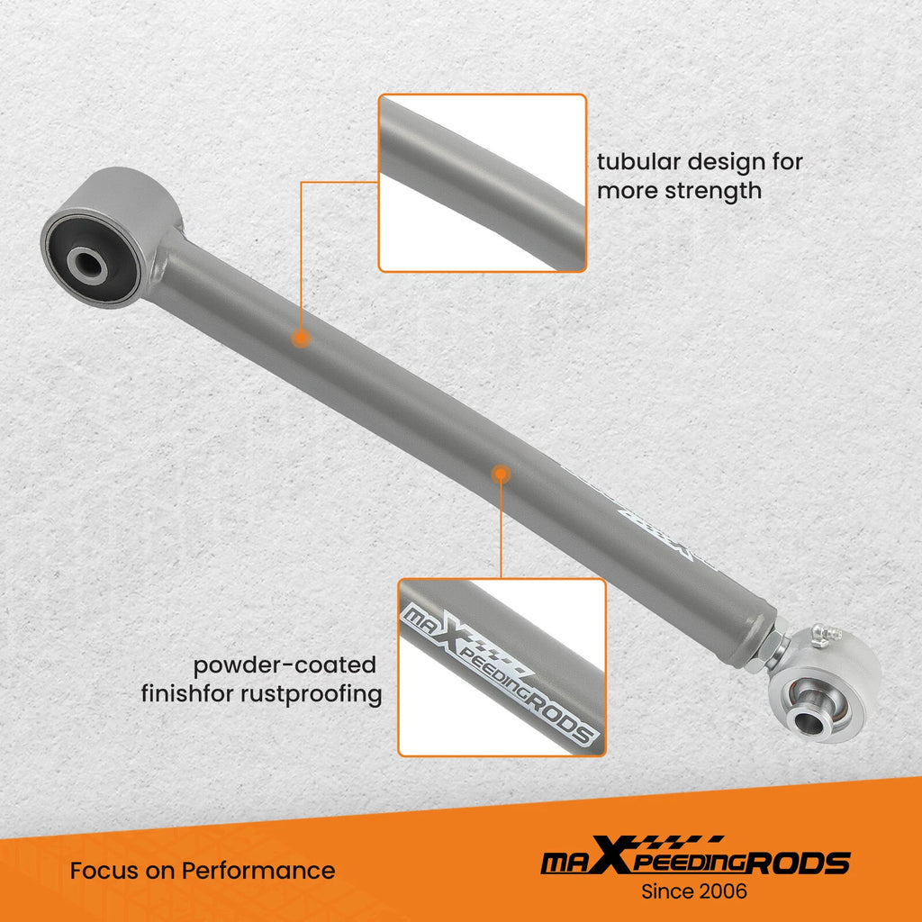 Adjustable Rear Upper Control Arms for Jeep Wrangler JK (2007–2018)
