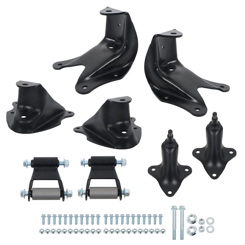 Rear Leaf Spring Shackle Hanger Kit for Ford F-250 (1980–1984)