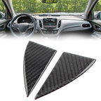 2X A Pillar Front Triangle Cover Trim Black for Chevrolet Equinox (2018–2021)