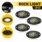 4X LED Rock Lights for SUV Pickup Truck (Offroad)