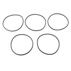 5Pcs Rubber Clutch Cover O-Ring Derby Gasket for Harley Sportster 883 1200 (94-17)