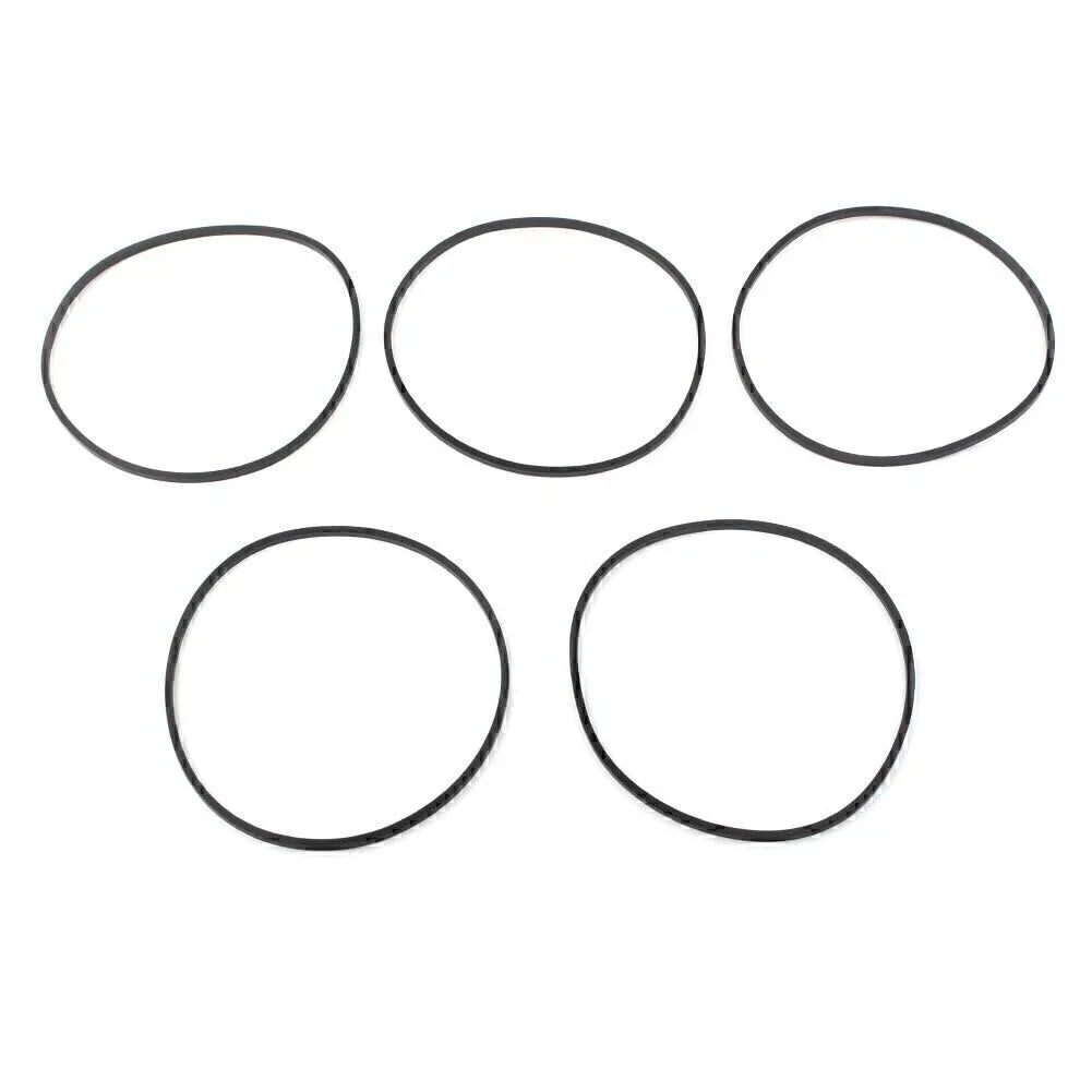 5Pcs Rubber Clutch Cover O-Ring Derby Gasket for Harley Sportster 883 1200 (94-17)