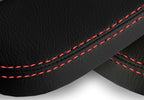 Armrest Door Panel Cover for Lincoln Town Car (1998–2002) Red Stitch