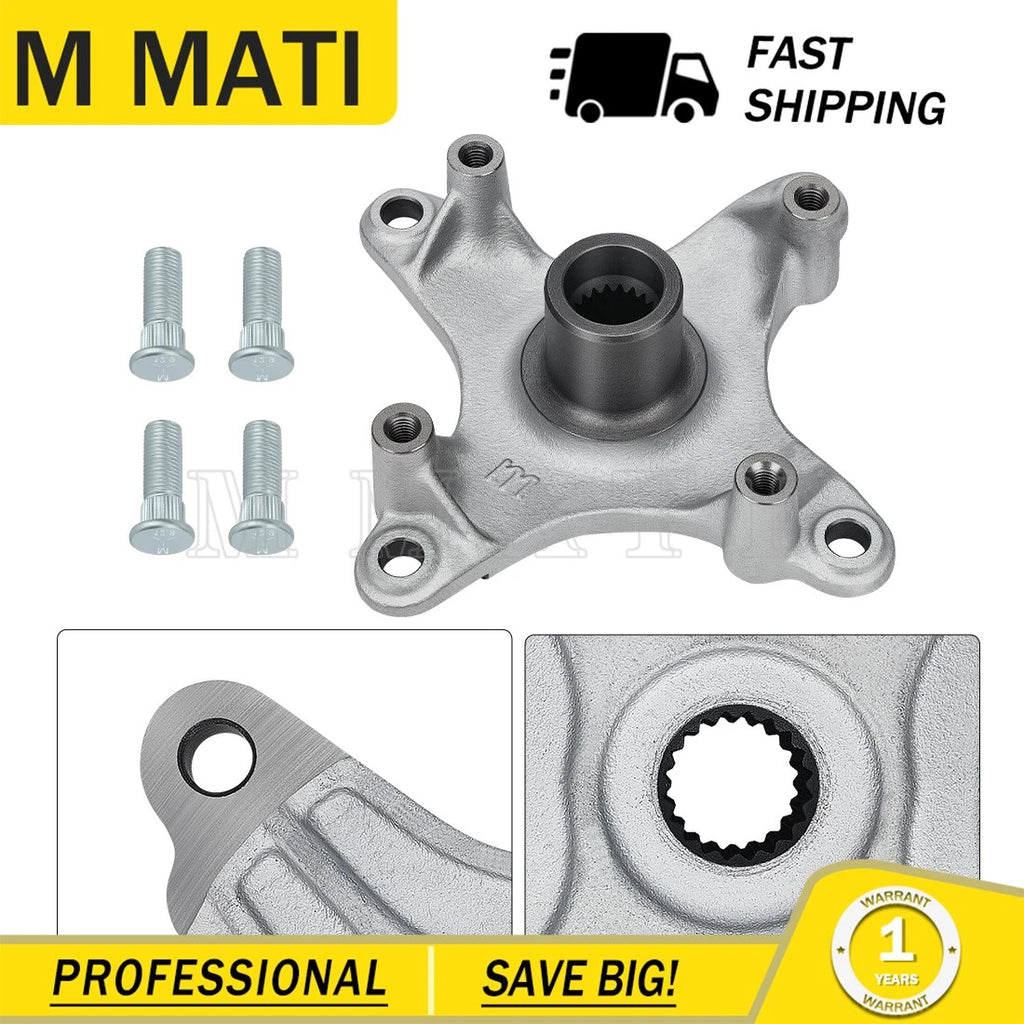 Rear Wheel Hub & Bolts 5135546 5135406 for Polaris Hawkeye 300 (2006–2011)
