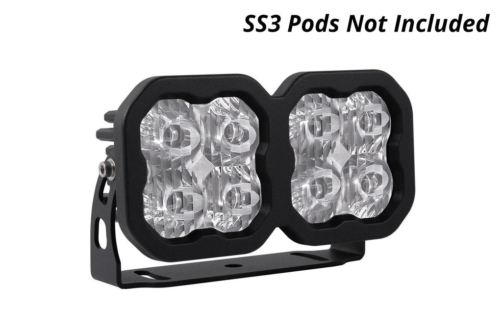 Dual-Pod Bracket Mount Kit for Diode Dynamics SS3 Pod Lights (Two Pods)