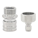1/4 Inch Stainless Steel Quick Connector for Car Wash Tools