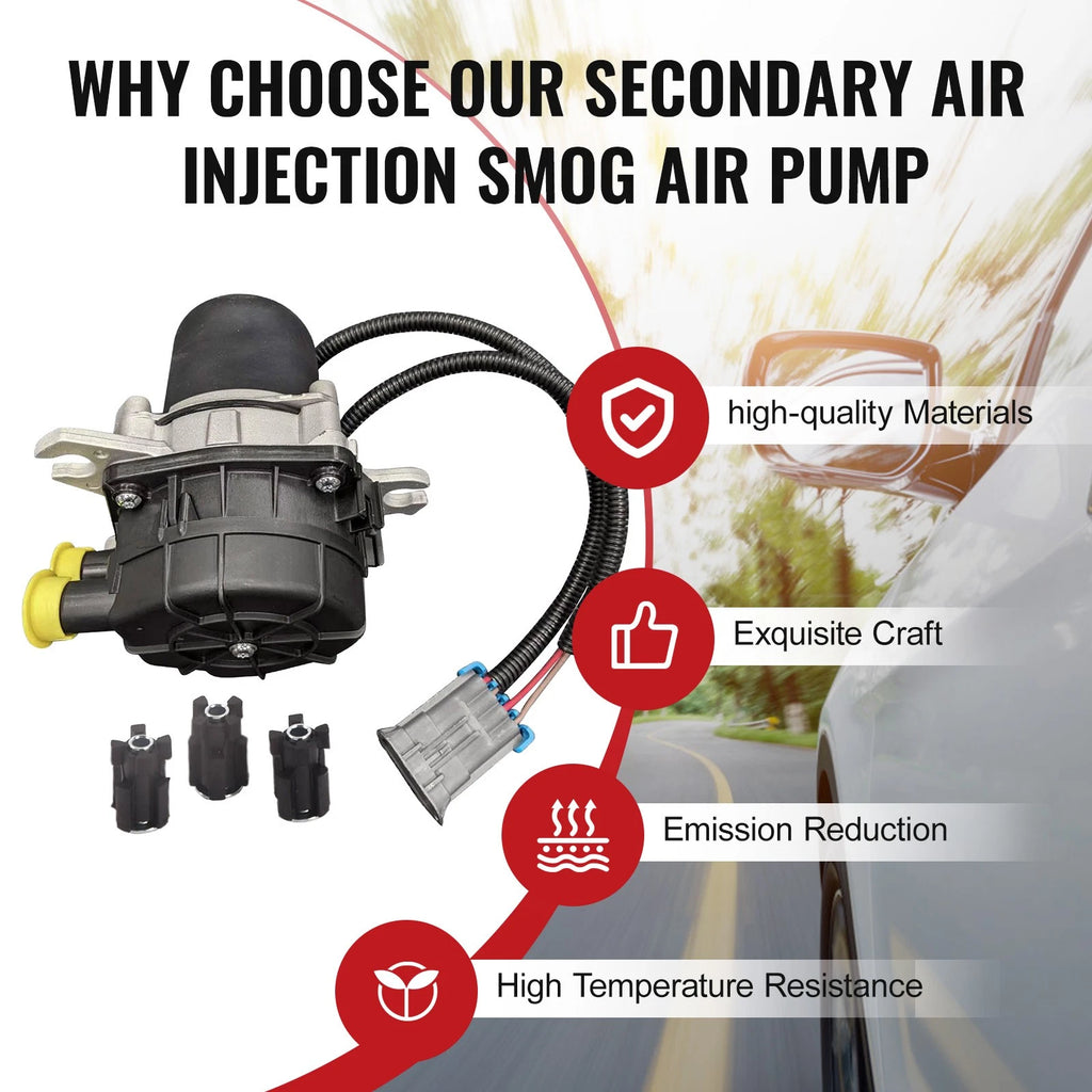 Secondary Air Injection Pump for Chevy Tahoe C1500 K1500 GMC Yukon (1995-2000)