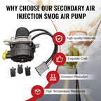 Secondary Air Injection Pump for Chevy Tahoe C1500 K1500 GMC Yukon (1995-2000)
