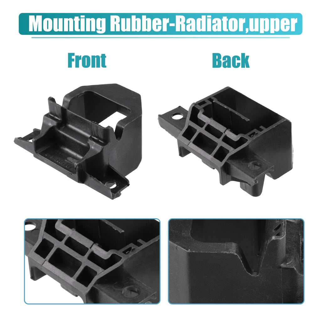 2pcs Radiator Mount Bracket for BMW 128i 135i (2010–2013) No. 17117591647