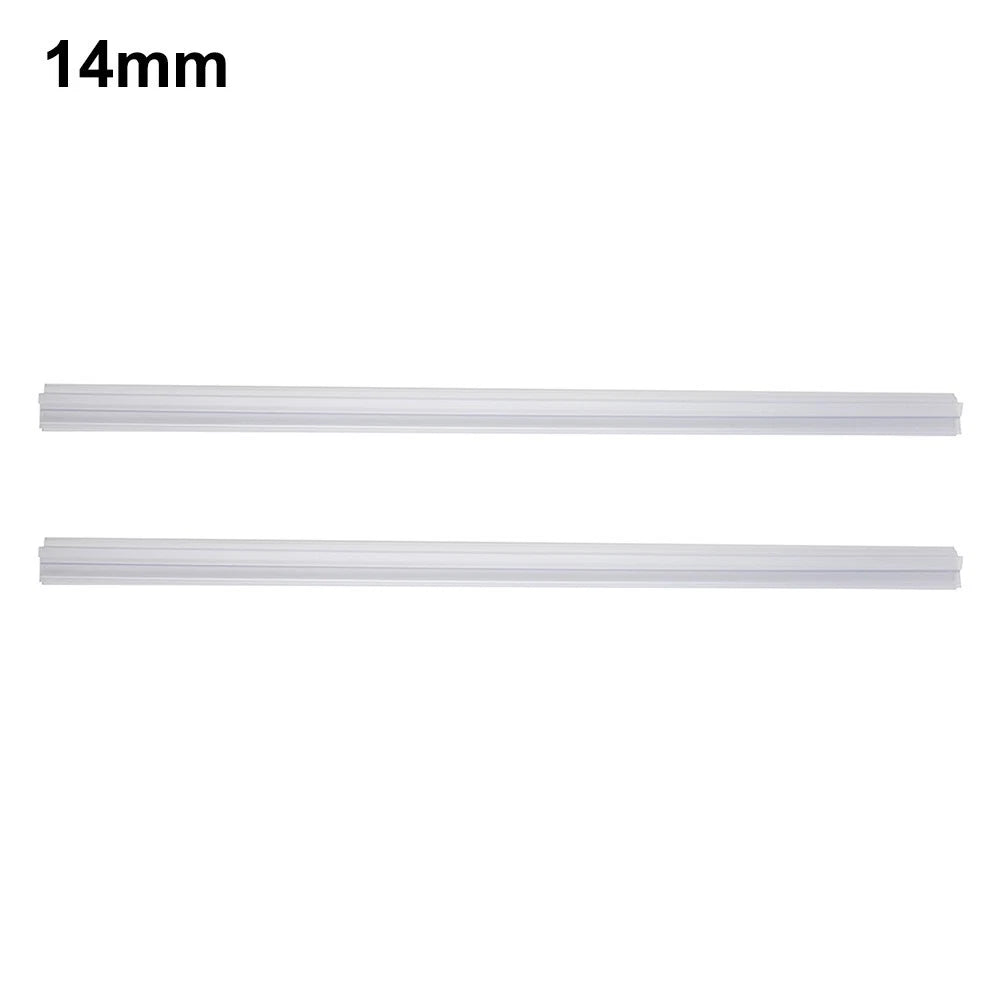 2X Shower Door Sweep Bottom Seal Strip 14/17/23mm for