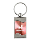 Pink Rectangular Wave Keychain - Officially Licensed for Honda CrossTour