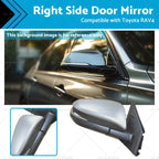 Right Side Door Mirror for Toyota RAV4 (2013–2018) Silver