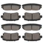 Set of 4 Ceramic Brake Pads for Buick Allure LaCrosse (2013–2015) & Chevrolet Malibu (2013–2015)