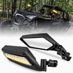 UTV Side Mirrors with LED Turn Signal for Can Am Maverick X3/X3 Max (2017–2023)