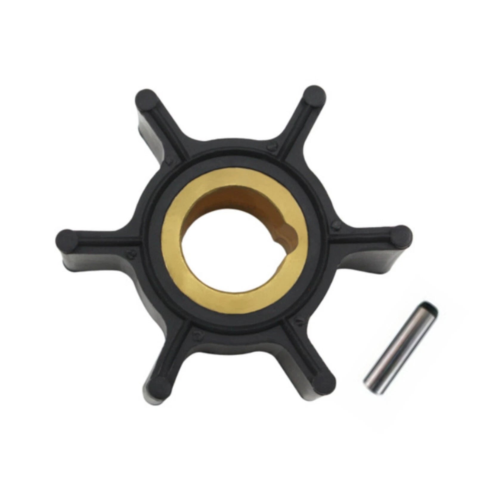 Water Pump Impeller w/Key for Johnson Evinrude OMC (389576, 18-3091, 500358, 9-45214)