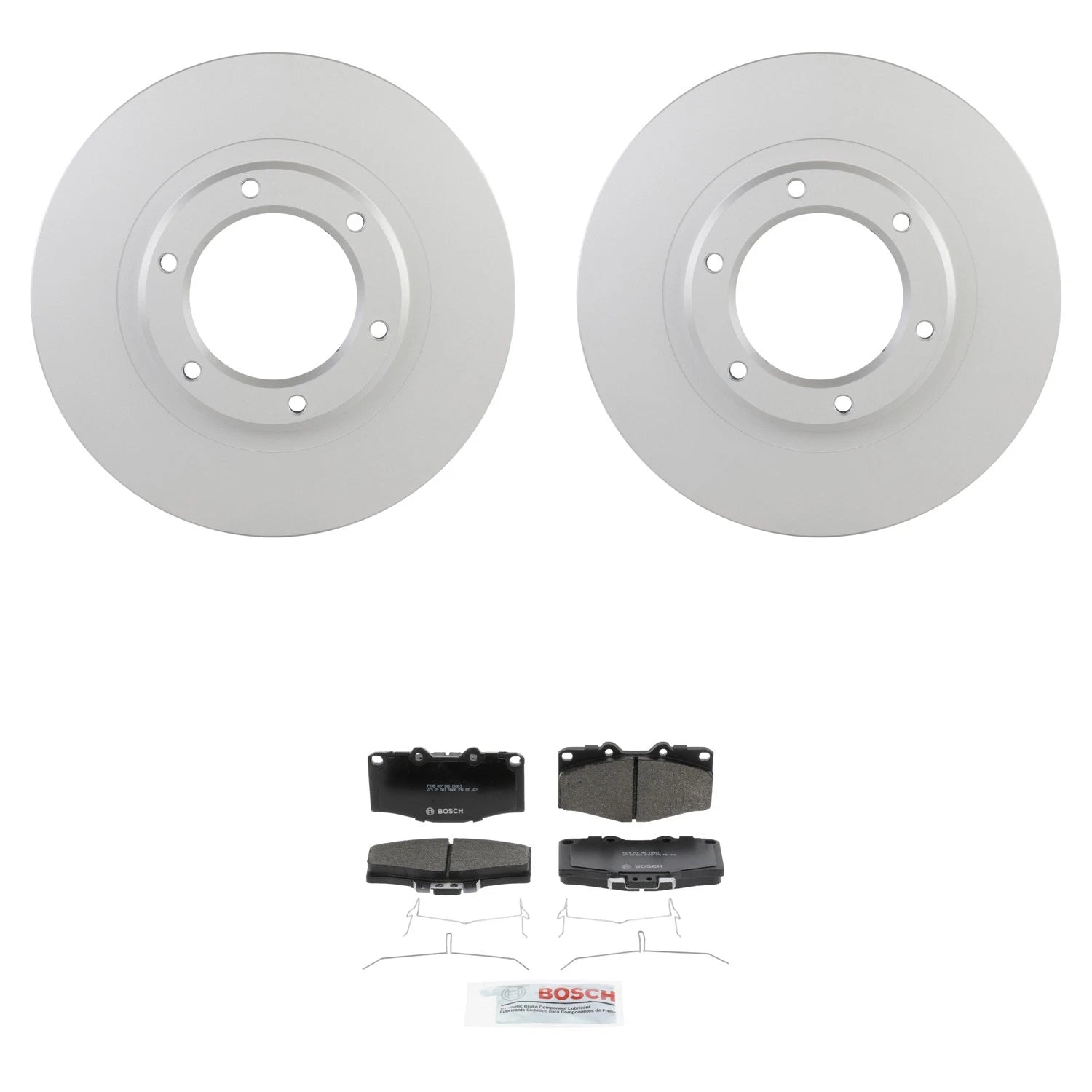 Bosch Front Quietcast Rotors & Semi-Metallic Brake Pads for Lexus LX450 (1996–1998)