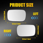 Heated Mirror Glass Backing Plate for Volvo XC70 XC90 (2003–2006)