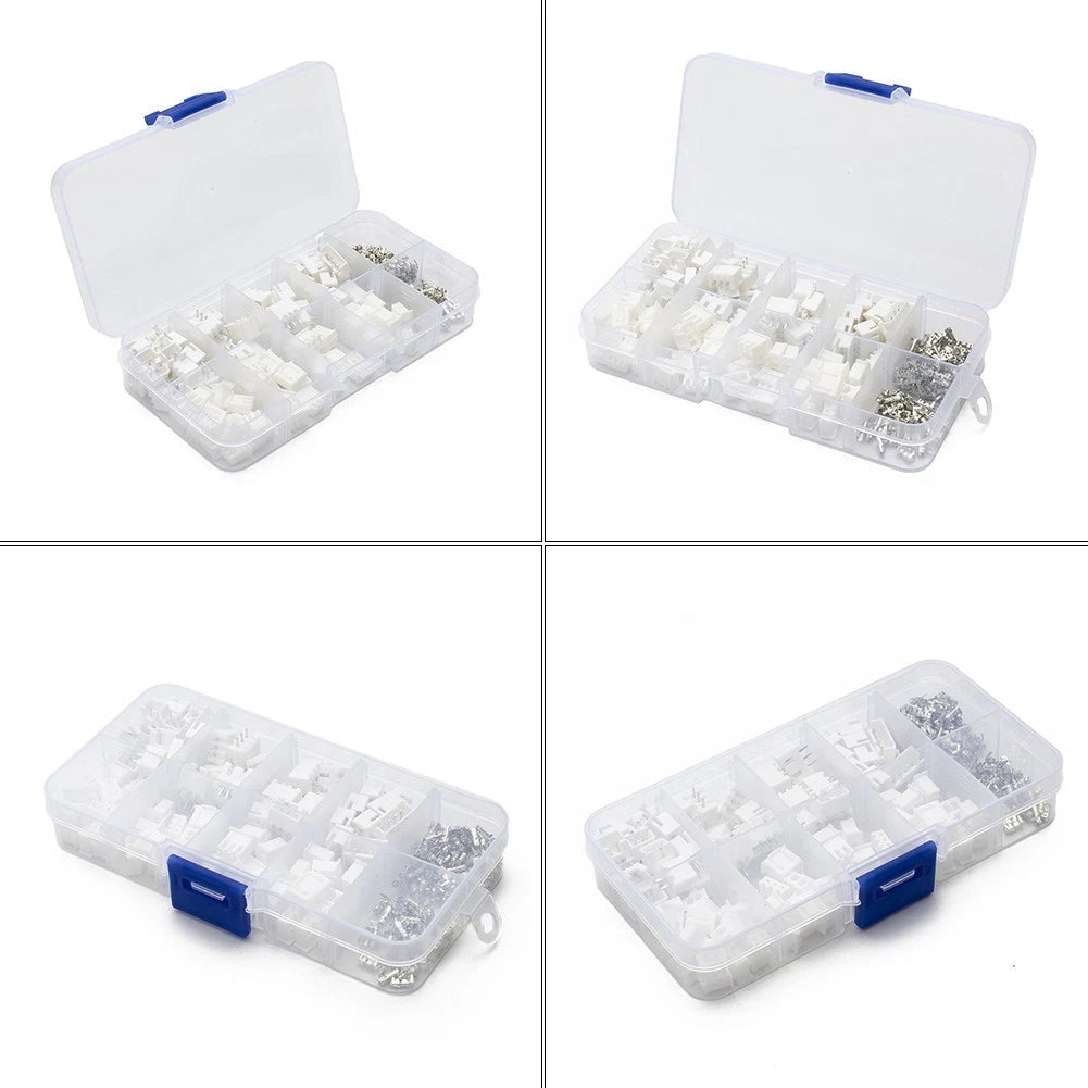 2X Connector Shell Terminal Male Female PCB Wire 2 Pin/3 Pin/4 Pin