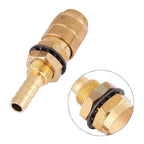 Female Quick Gas Connection 6mm Barb for Kemppi Unimig