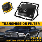 Transmission Oil Filter Pan Gasket Kit for Chrysler Dodge Ram (2008–2016) TFDG00306Y