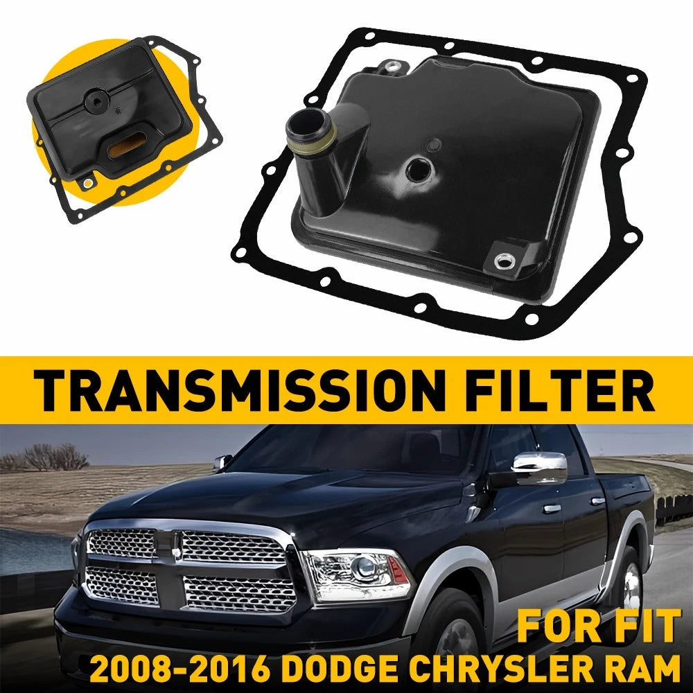 Transmission Oil Filter Pan Gasket Kit for Chrysler Dodge Ram (2008–2016) TFDG00306Y