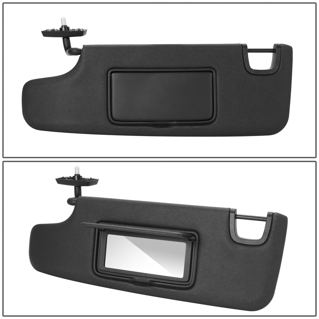 Driver Side Sun Shade Visor for Jeep Wrangler (2012–2018)