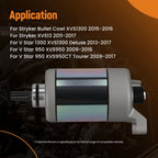 12V 9T Starter Motor for Yamaha Stryker XVS1300 (2015–2016) 5S7-81890-10-00