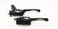 2X Front Brake Clutch Perch Levers for Kodiak 450 (2003–Present) Black Dust