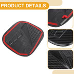 Fuel Tank Door Cap for Hyundai Tucson (2021–2025) Carbon Fiber Black