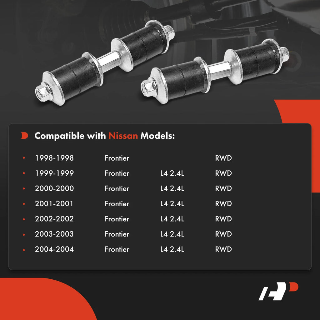 2X Front Stabilizer Bar Link for Nissan Frontier (1998-2004)