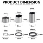 Front Upper Lower Shock Bushing Kit for Honda TRX400EX (2004–2008)