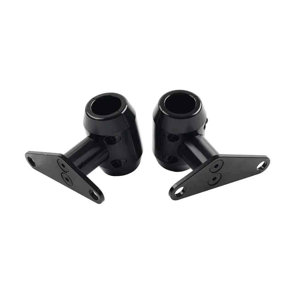 Springer Front End Fork Mudguard Mount Black for Harley Chopper (0-6")