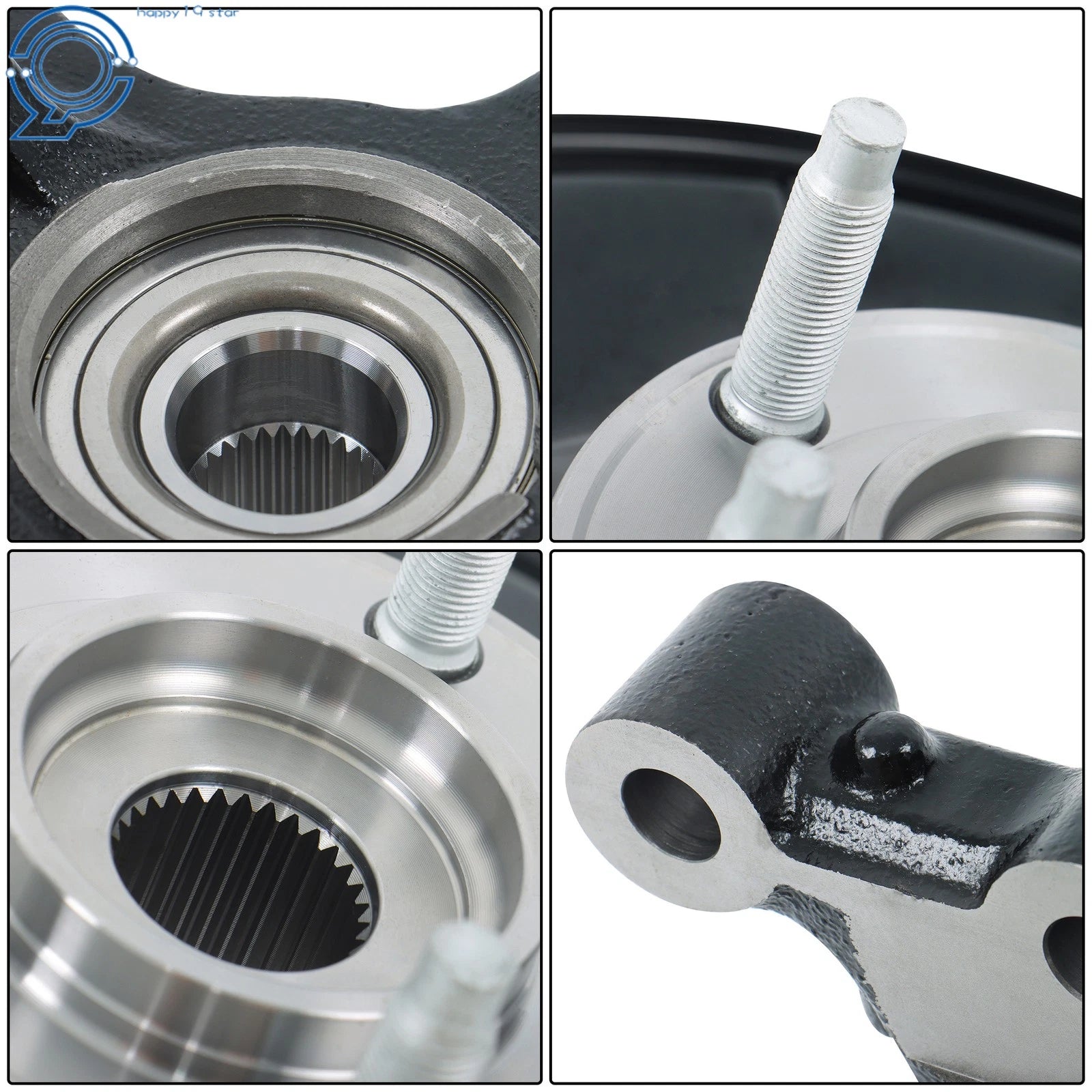 Front Left Steering Knuckle Wheel Hub Bearing for Ford Edge Lincoln MKX (2007–2010)