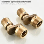 Shower Adapter 360 Degree Rotation for Showering (Rust & Wear Resistant)