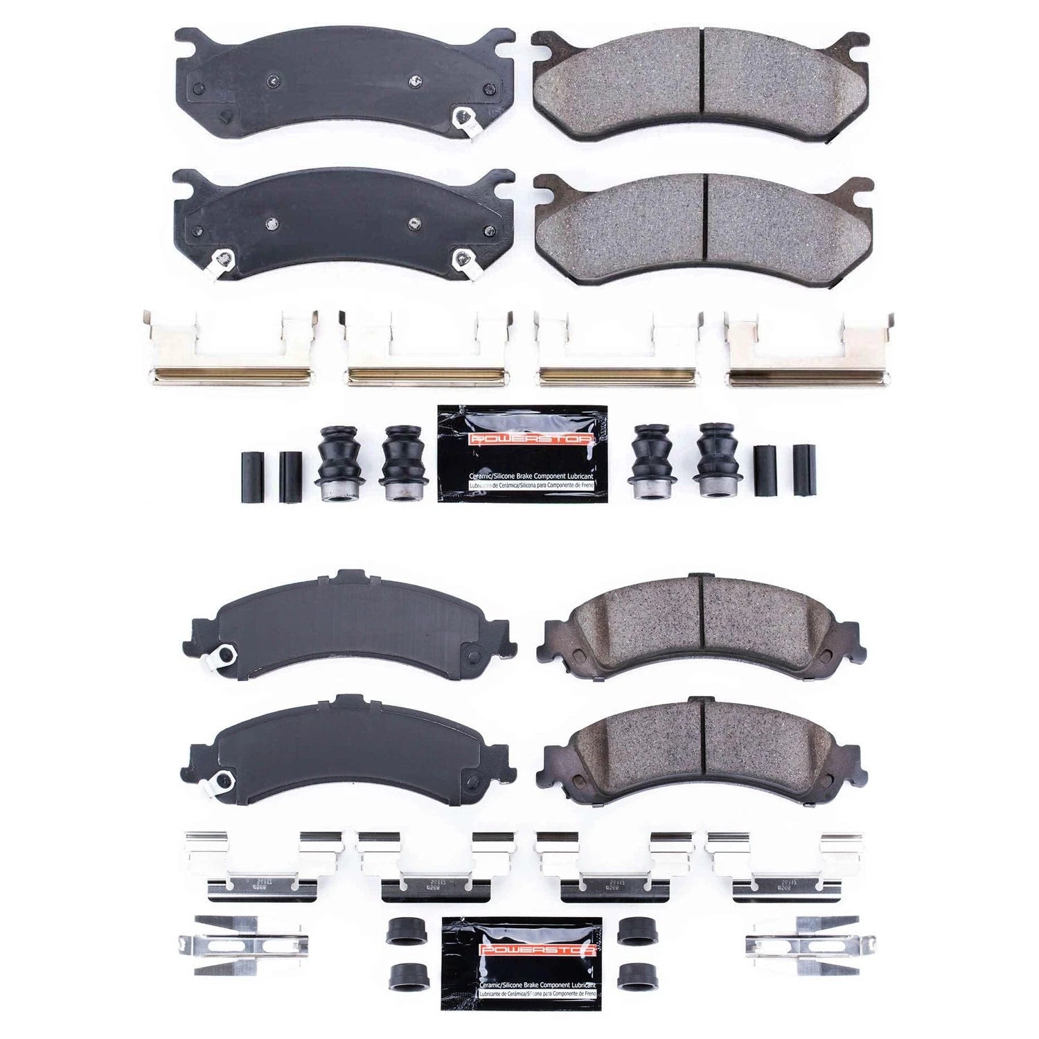 PowerStop Z23 Carbon-Fiber Ceramic Brake Pad Kit for Sierra Tahoe (2014–2020)