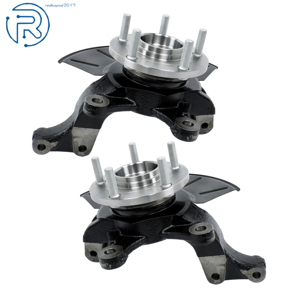 2X Front Wheel Bearing Hub Knuckle Assembly for Ford Escape (2001)