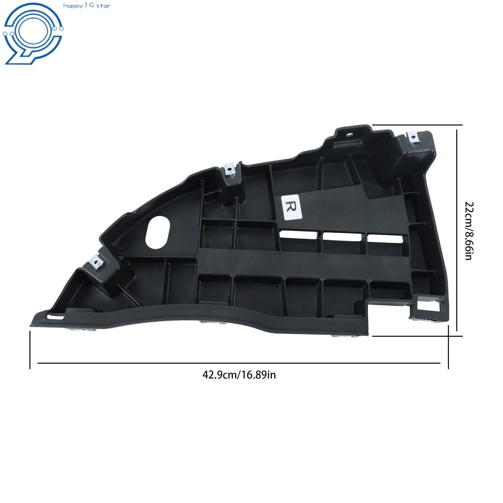 Front Bumper Bracket for Chevrolet Colorado, GMC Canyon (2021–2022)